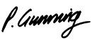 Patrick Gunning Signature