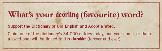 Old English word - Deorling