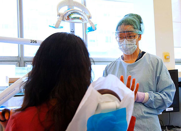 Dentistry students thrilled to return to clinical care