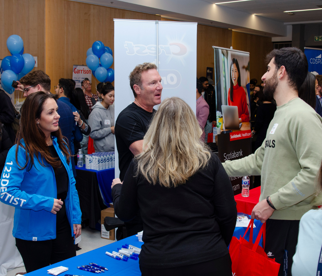 Students gain exposure to key partners at the Fall Student Vendor Fair