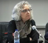 Prof. Audrey Macklin at the panel discussion