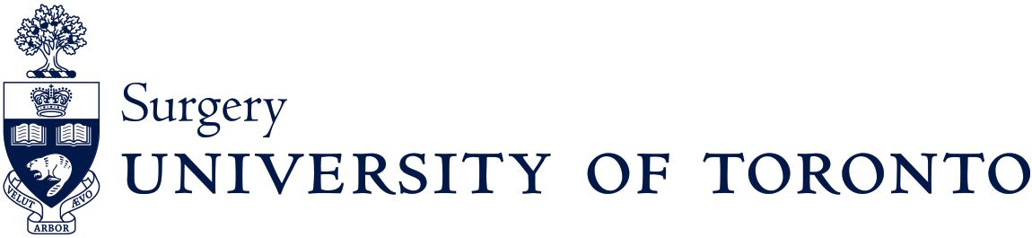 Department of Surgery U of T Logo