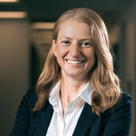 Headshot of Beate Sander smiling 