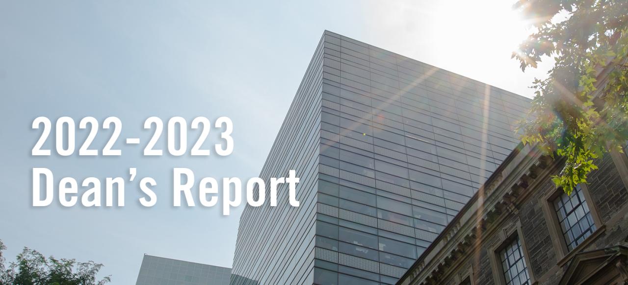 2022-23 Dean’s Report