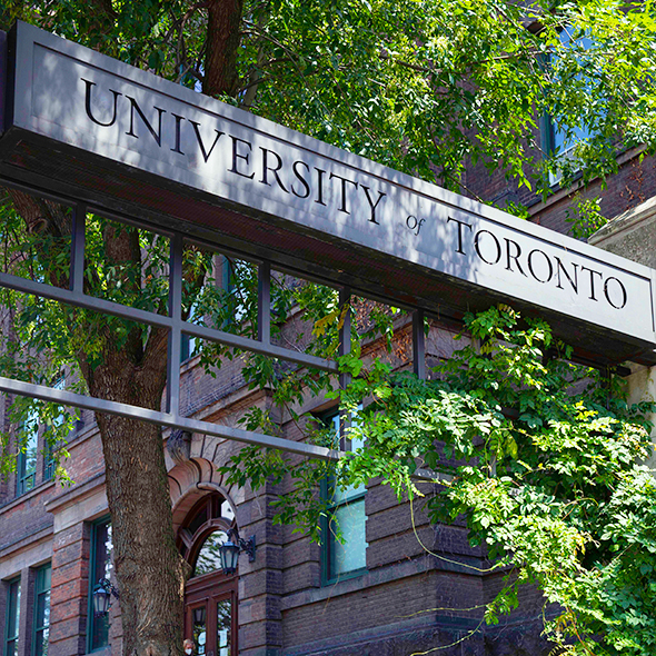 University of Toronto sign